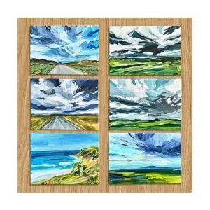 Paquete de 72 lienzos para pintar de 5 x 7 pulgadas_6