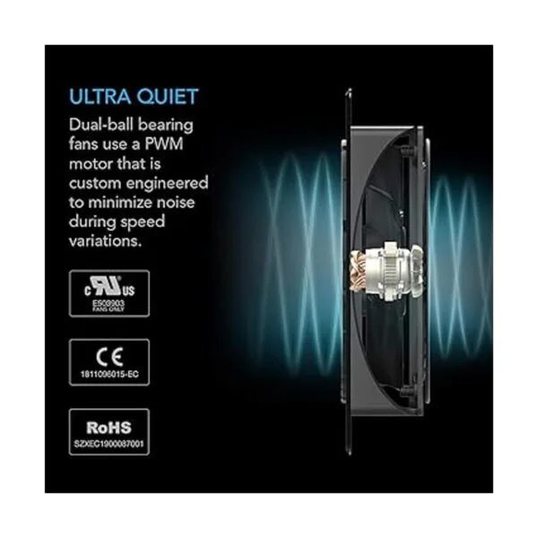 Kit de ventilador de refrigeración para armarios para_4