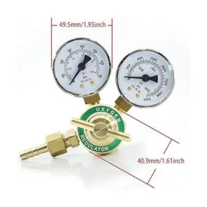 RX WELD Regulador de oxígeno para soldar medidor de gas_3