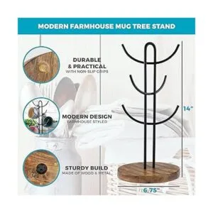 Tribello Soporte para taza de café para encimera_5