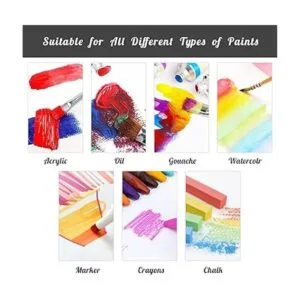 Paquete de 72 lienzos para pintar de 5 x 7 pulgadas_4