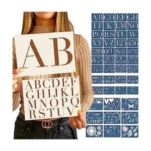 Kit de plantillas de boutique 45 piezas reutilizables_1