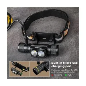 Linterna frontal roja recargable 77 para exteriores D25LR_4