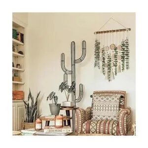 Decoración de baño de eucalipto artificial para colgar en_6