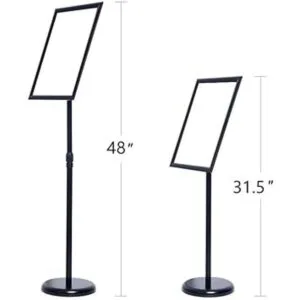 Soporte ajustable para carteles de alta resistencia_5