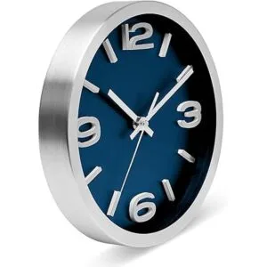 Bernhard Products Reloj de pared moderno de 10 pulgadas de_2