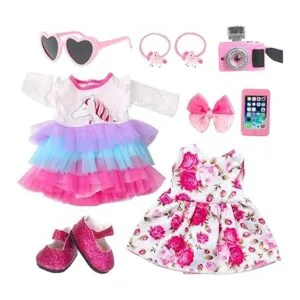 Muñecas negras y muñecas negras juego de accesorios de_2