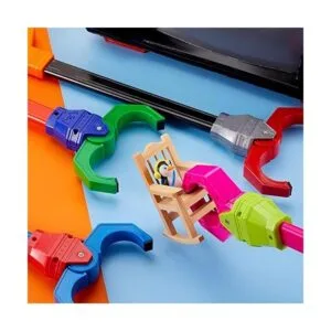 4 piezas de agarrador interactivo de juguete robot de_5