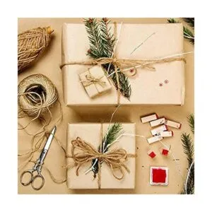 ETailor Papel blanco hecho a mano con borde de cubierta en_7