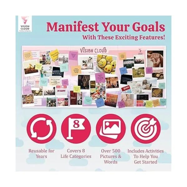 Kit de revistas Vision Board Kit de suministros de_4