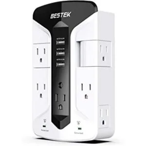 BESTEK Regleta protectora de sobretensiones de 7_1