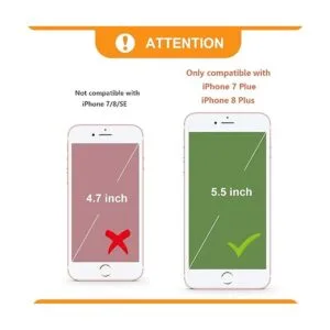 Bocasal Funda tipo cartera cruzada para iPhone 78 Plus_2