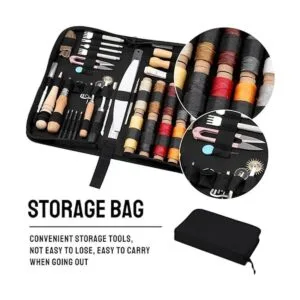 TLKKUE Leather Working Tool Kit Leather Crafting Tools_3