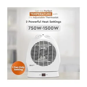 Comfort Zone CZ50 Calentador portátil eléctrico oscilante_6