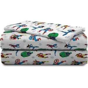 Jay Franco Juego de sábanas tamaño individual Avengers_7