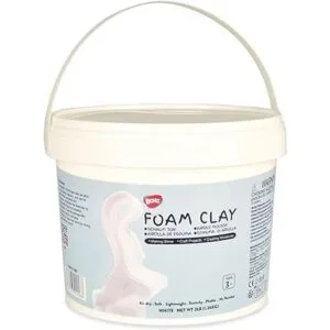 BOHS Arcilla de espuma blanda blanca y modelado secado al_4