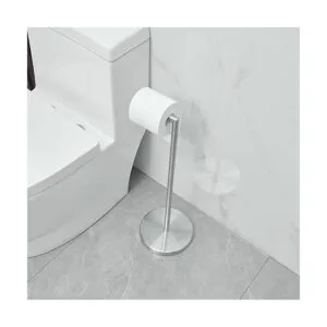 BATHLAVISH Free Standing Toilet Paper Holder Stand_2