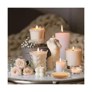 SUPMIND Paquete de 12 tarros de vidrio para velas 10_6