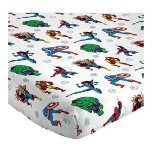 Jay Franco Juego de sábanas tamaño individual Avengers_6