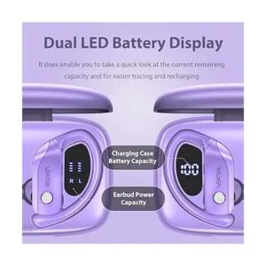 Auriculares inalámbricos Bluetooth de 48 horas_2