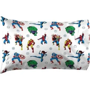 Jay Franco Juego de sábanas tamaño individual Avengers_2