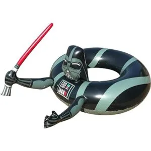 Nino Star Products Flotador de piscina negro al aire libre_2