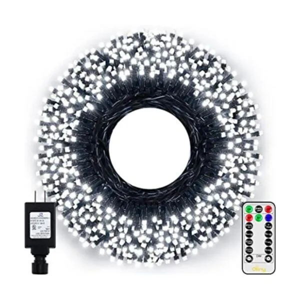 Ollny Luces de Navidad para exteriores 500 luces LED de_1