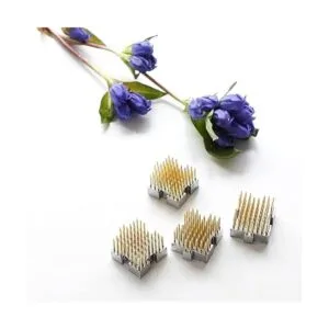 Wazakura 4 piezas de mini rana Ikebana Kenzan_3