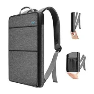 Mochila delgada y expandible para laptop mochila escolar_1