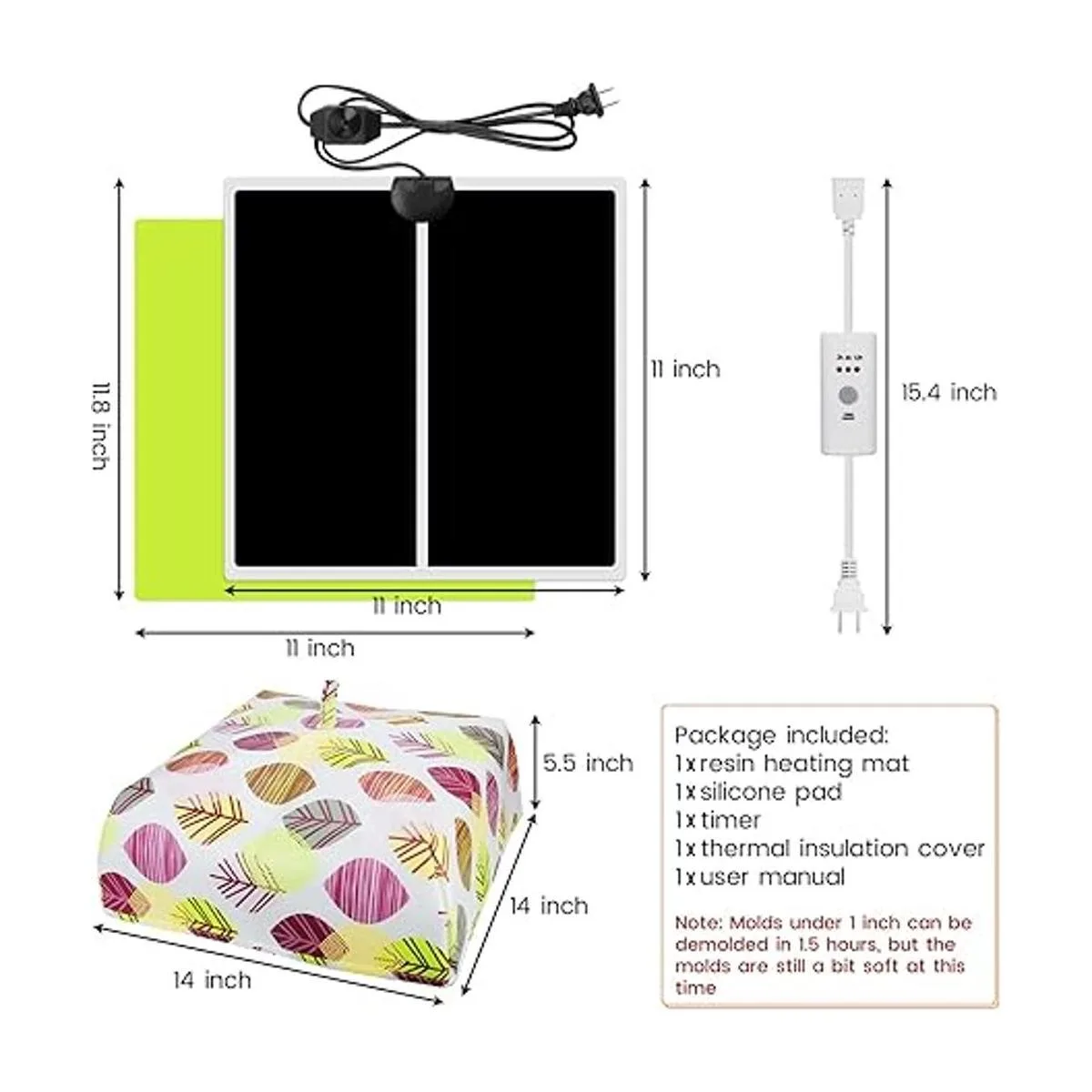 Alfombrilla de calefacción de resina epoxi máquina de_2