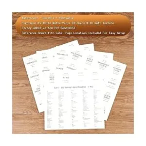 5 recipientes de almacenamiento de alimentos de vidrio con_5