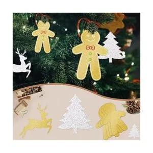 100 hojas de cartulina dorada con purpurina de 8.5 x 11_6