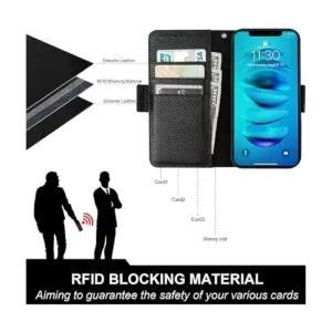 Bocasal Funda tipo cartera para iPhone 14 Pro Max 5G_3