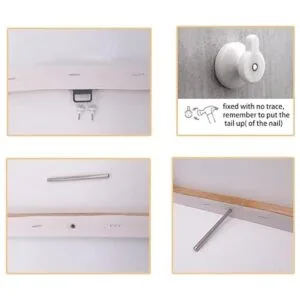 Lienzo abstracto moderno de grafiti naranja marrón gris y_4