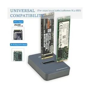 Estación de acoplamiento M.2 a USB adaptador RIITOP M.2_2