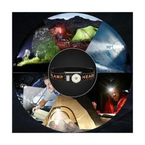 Linterna frontal recargable 500 lúmenes con sensor de_7