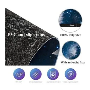 GTACOTA Office Chair Mat Gaming Chair Mat for Hardwood_3