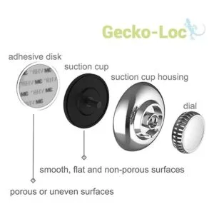 GeckoLoc Organizador largo y ancho ajustable sobre el_6