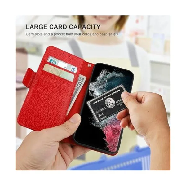 Bocasal Funda tipo cartera para Galaxy S22 Ultra 5G_4