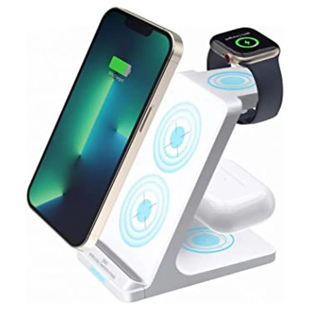 Estación de carga inalámbrica soporte de cargador_1