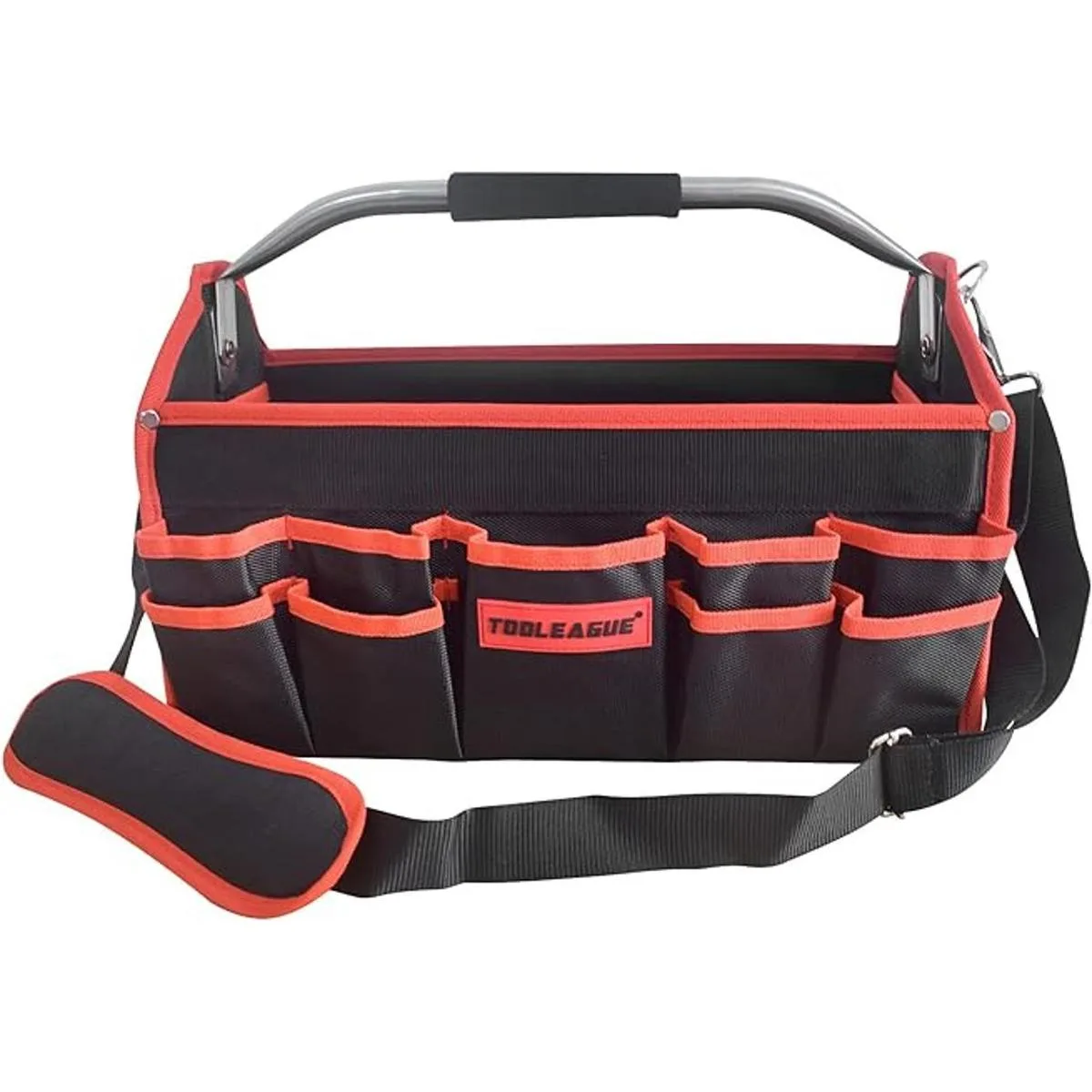 TOOLEAGUE Bolsa de herramientas abierta de 16 pulgadas 22_6