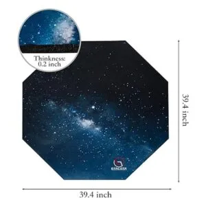 GTACOTA Office Chair Mat Gaming Chair Mat for Hardwood_7