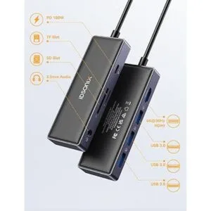 Adaptador USB C Hub HDMI para MacBook ProAir M1 iDsonix_2