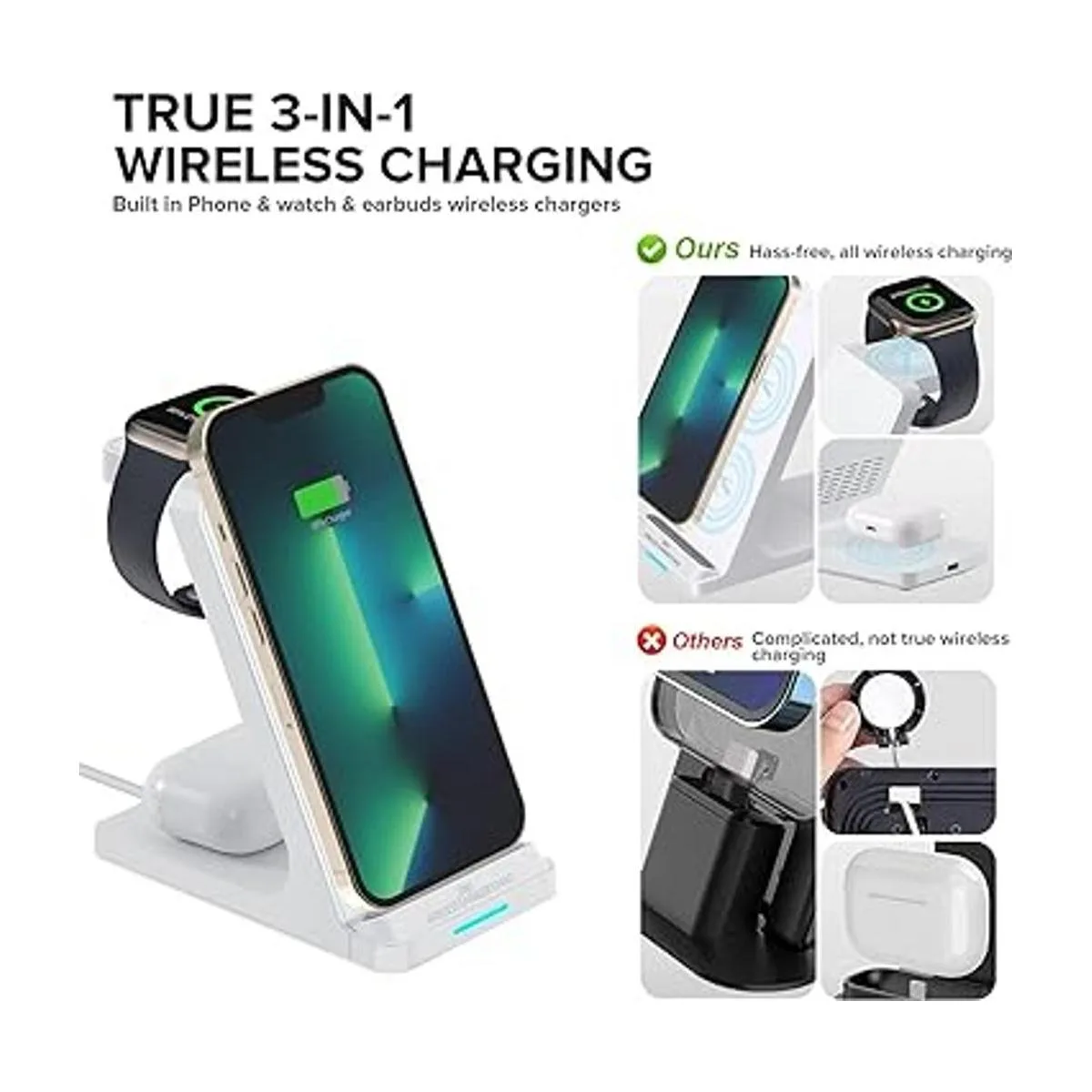 Estación de carga inalámbrica soporte de cargador_4