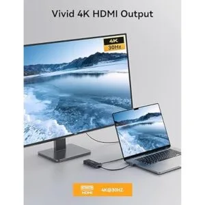 Adaptador USB C Hub HDMI para MacBook ProAir M1 iDsonix_4