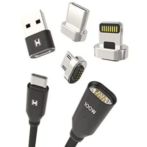iHausmann Cable de carga magnético de 100 W de alta_1