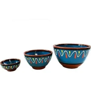 Cactus Canyon Ceramics Juego de tazones pequeños para_3