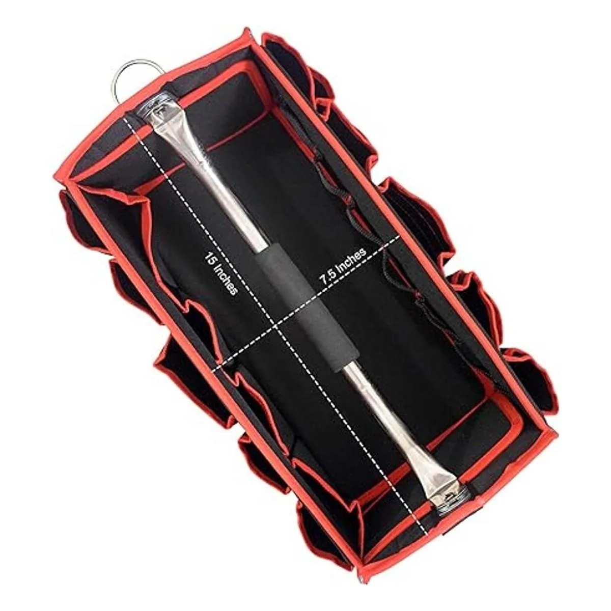 TOOLEAGUE Bolsa de herramientas abierta de 16 pulgadas 22_5