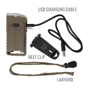 Tough Light Linterna de emergencia LED recargable USB para_3