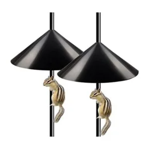 Garbuildman Deflector de ardilla para poste de comedero de_1